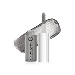 Colors Queen Metallic Liquid Eyeshadow Shade 04 Silver - 7 gm-picture-43