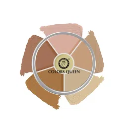 Colors Queen Multi-Purpose Matte Concealer Color Corrector Palette 01 Multi colors - 42 gm-picture-71
