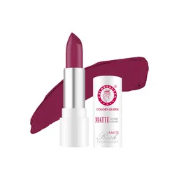 Colors Queen Rich Matte Non-Transfer Long-Lasting Lipstick 3 g- Gajari-picture-24