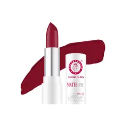 Colors Queen Rich Matte Non-Transfer Long-Lasting Lipstick 3 g- Matte Red-picture-28