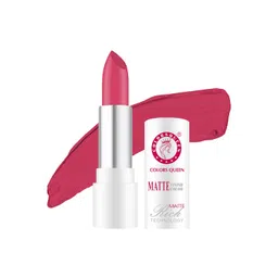 Colors Queen Rich Matte Non-Transfer Long-Lasting Lipstick 3 g- Neon Pink-picture-34