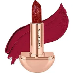 COLORS QUEEN Lipstick Chilly Red (Shimmery)-picture-22