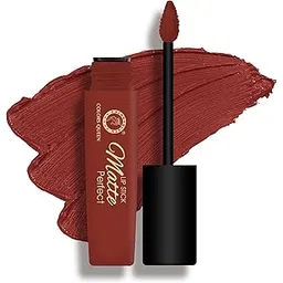 Colors Queen Matte Perfect Lipstick - 100% Non Transfer, Waterproof Matte Lipstick, Liquid Lipstick Matte, 18 hour Stay, Long Lasting Matte Lipstick for women (10 - Brick Red)-picture-38