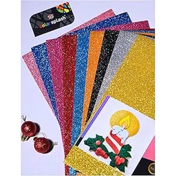 COLORSPLASH A/4 Glitter Foam Sheets-picture-19
