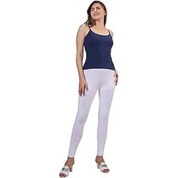 colrina by GM Women's Cotton Camisole Slip with Adjustable Strap Blue Color Slip Under Dress Spaghetti Top Regular Fit for Daily Use Slips-picture-19