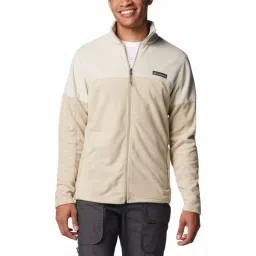 Columbia Beige Regular Fit Colour Block Jacket-picture-26