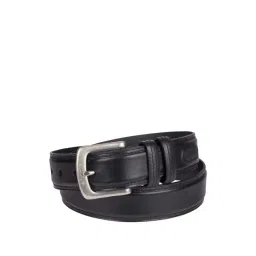 Columbia Black Leather Waist Belt For Men-picture-10