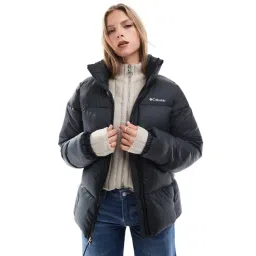 Columbia Black Regular Fit Puffer Jacket-picture-46