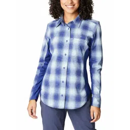 Columbia Blue & White Check Claudia Ridge Shirt-picture-14