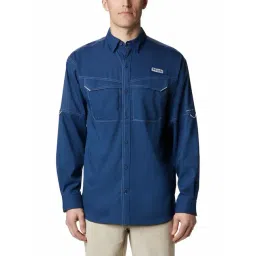 Columbia Blue Regular Fit Low Drag Offshore Shirt-picture-20