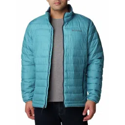Columbia Blue Regular Fit Quilted Jacket-picture-18