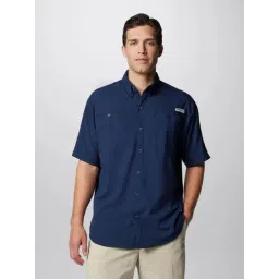 Columbia Blue Regular Fit Shirt-picture-22