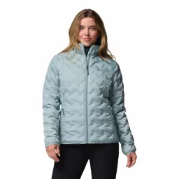 Columbia Blue Slim Fit Hooded Jacket-picture-21