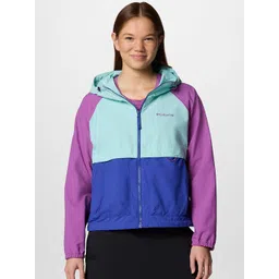 Columbia Colourblocked Omni-Shield Spire Valley Wind & Water Resistant Bomber Jacket-picture-23