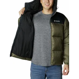 Columbia Green Nylon Regular fit Hooded Jacket image 5