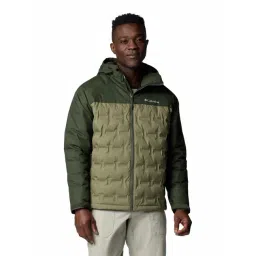 Columbia Green Polyester Regular fit Hooded Jacket-picture-15