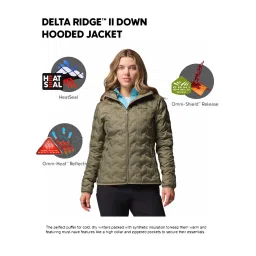 Columbia Green Slim Fit Hooded Jacket image 2