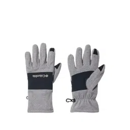 Columbia Grey & Black Solid Small Gloves-picture-47