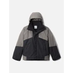 Columbia Kids Boys Black OmniHeat Reflective Bugaboo III Fleece Interchangeable Jacket-image-20