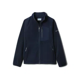 Columbia Kids Fast Trek III Navy Regular Fit Full Sleeves Jacket-picture-26