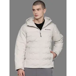 Columbia Light Beige Regular Fit Grand Trek Hooded Jacket-picture-31