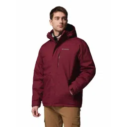 Columbia Maroon Slim Fit Jacket-picture-26