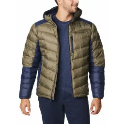 Columbia Men Green Labyrinth Loop Hooded Jacket image 1