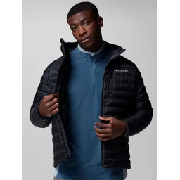 Columbia Men Hooded Solid Lightweight Casual Puffer Jacket-image-14