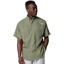 columbia Men Omni-Wick Tamiami II Hiking and Trekking Short Sleeve Shirt-picture-43