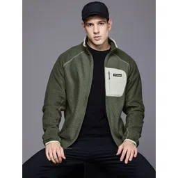 Columbia Men Outdoor Tracks Lightweight Sporty Jacket with Patchwork-image-17