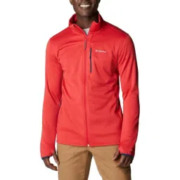 Columbia Men Red Park View Fleece Full Zip Jacket-image-29