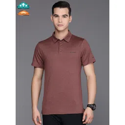 Columbia Men Solid Tech Trail Polo Collar Slim Fit T-shirt-picture-30