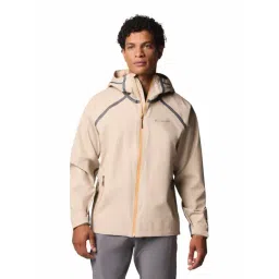 Columbia Mens Beige OutDry Extreme Reign No Shine Rain Jacket-picture-11