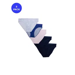 Columbia Multicolored Solid Panties - Pack Of 5-picture-11