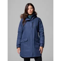 Columbia Navy Regular Fit Hooded Jacket-picture-25