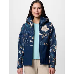 Columbia Omni Tech Hikebound Floral Printed Rain Jacket-picture-24