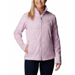 Columbia Pink Full Sleeve Fast Trek Jacket-picture-41