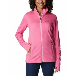 Columbia Pink Logo Print Jacket-picture-43