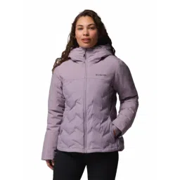 Columbia Purple Regular Fit Hooded Jacket-picture-26