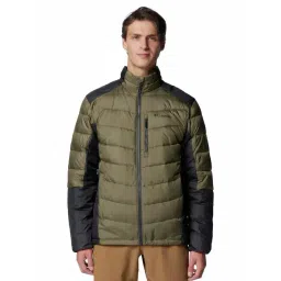 Columbia Stone Green Regular Fit Quilted Quilted Jacket-picture-20