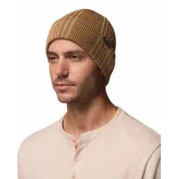 columbia Unisex Striped Beanie with Logo Patch-picture-45