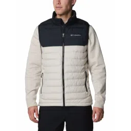 Columbia White Slim Fit Quilted Jacket-picture-45