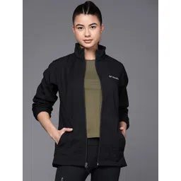 Columbia Women Black Kruser Ridge II Softshell Sporty Jacket-picture-15