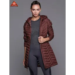 Columbia Women Brown Insulator Longline Outdoor Hiking Puffer Jacket-picture-26