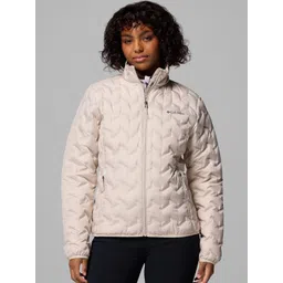 Columbia Women Mock Collar Solid Lightweight Casual Padded Jacket-picture-13