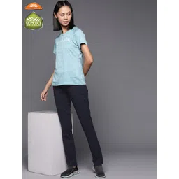 Columbia Women Navy Blue Slim Fit Omni-Shield Omni-Shade Anytime Casual Pull On Pant-picture-13