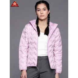 Columbia Women Purple Reflective Strip Outdoor Quilted Jacket-picture-11