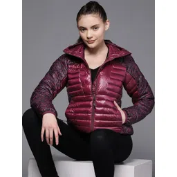 Columbia Women Solid Outdoor Padded Jacket-picture-30