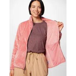 Columbia Women Solid Sherpa Open Front Jacket image 5