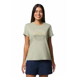 Columbia Womens Green Omni-Wick Sloan Ridge Graphic Tshirt-picture-38